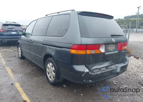 2003 Honda Odyssey Ex-L from USA, damaged, VIN 5FNRL18983B047838